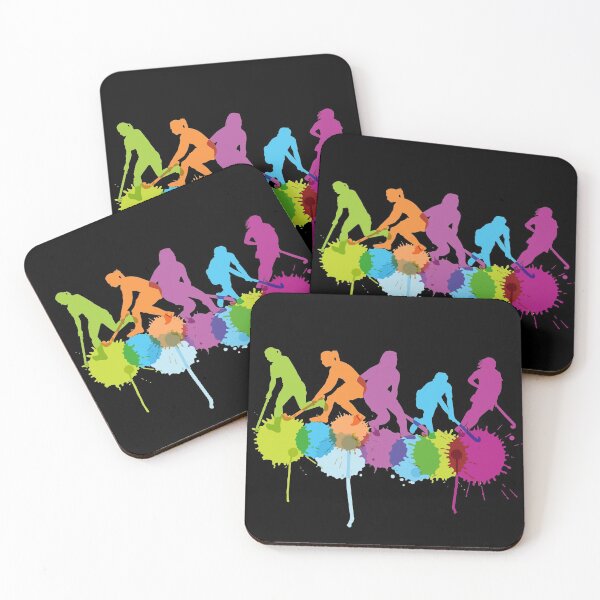 Item preview, Color Art Field Hockey designed and sold by SisileeGift.