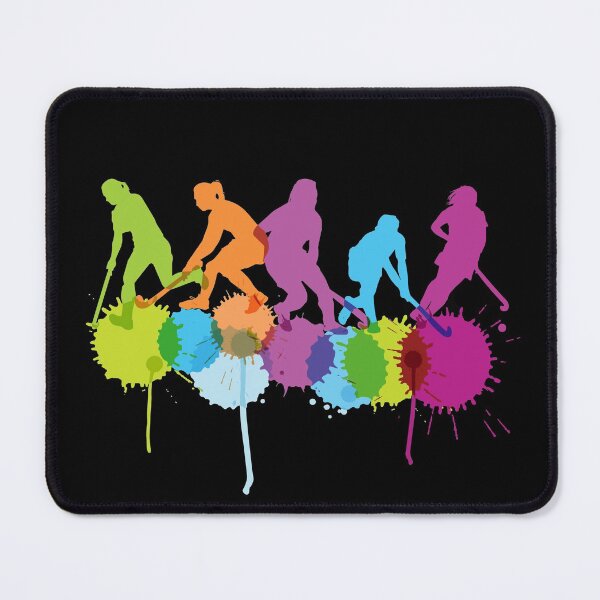 Item preview, Color Art Field Hockey designed and sold by SisileeGift.