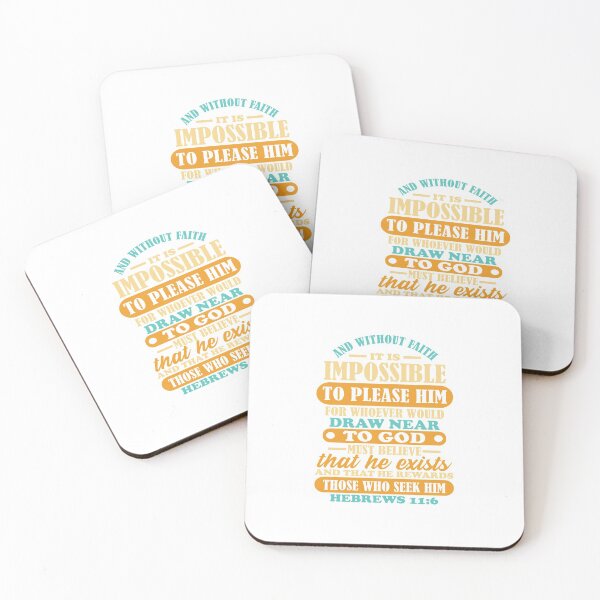 Item preview, Bible Verse Hebrews 11:6 designed and sold by garmentoffaith.