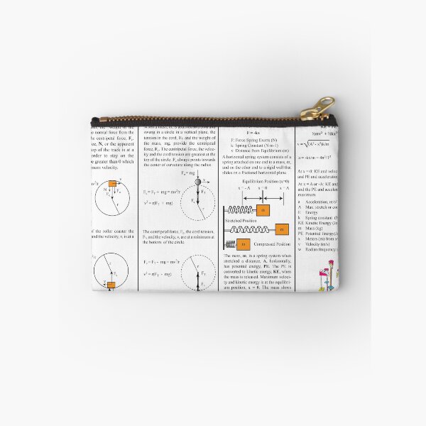 Item preview, Centripetal Force and Spring Systems, The PhysicsMatrix at Redbubble, Winter 2021 designed and sold by Mark Stansberry.