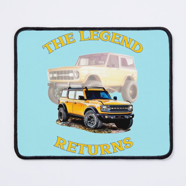 Item preview, 2021 Ford Bronco Cyber Orange 4 Door Off-Road Truck _quot_The Legend Returns_quot_ Design   designed and sold by HotTeesApparel.