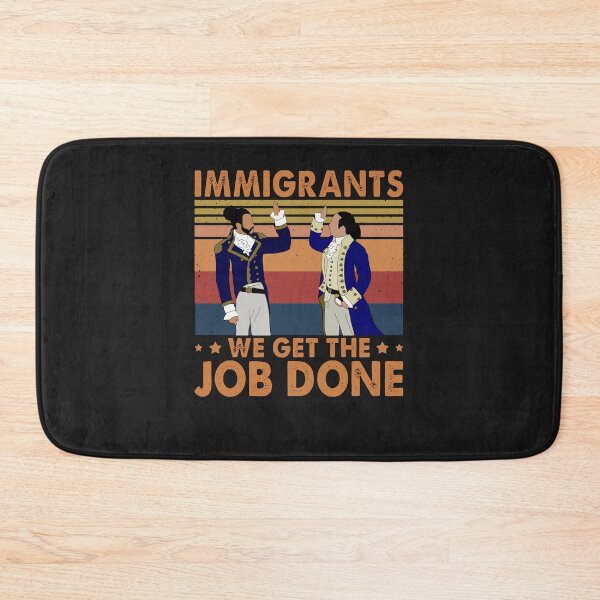 Item preview, We get the job done, immigrants. We get the job done, Hoodie, Immigrants. designed and sold by LeonardBaez.