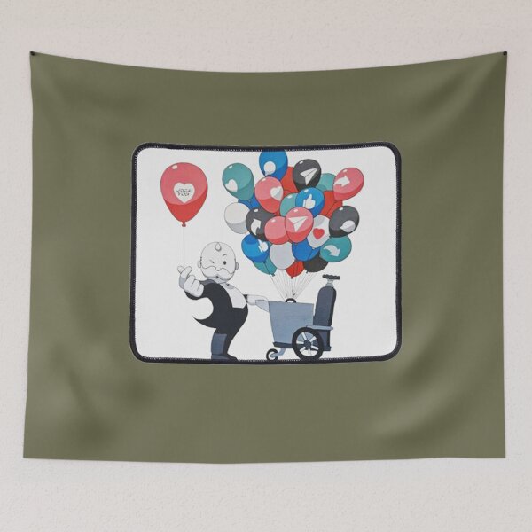 Artikelvorschau, Lustiger Mann mit Luftballons entworfen und verkauft von DeepakLee.