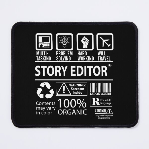 Artikelvorschau, Story Editor T-Shirt - MultiTasking zertifizierter Job Geschenkartikel Tee entworfen und verkauft von andahanson.