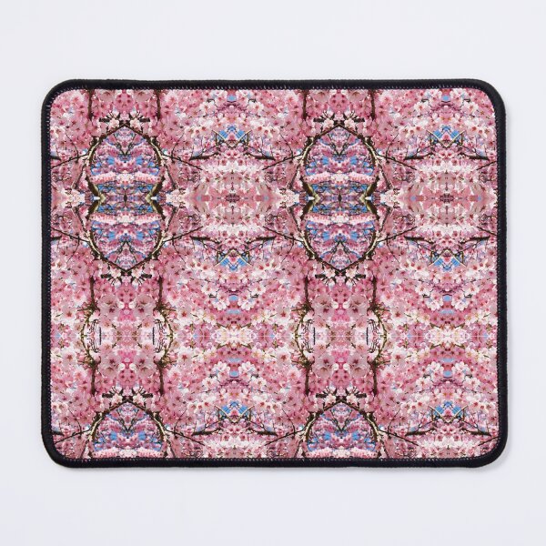 Item preview, A Beautiful and Romantic Pink Flowers abstraction pattern - many different colors such pink, white, and blue designed and sold by sama-stylish.