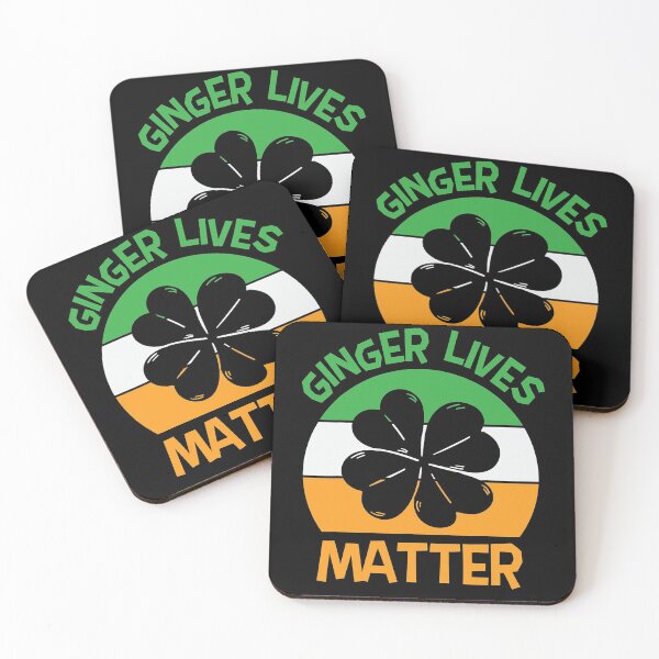 Item preview, Ginger Lives Matter Vintage St. Patrick Day Drinking  designed and sold by SARAHKUHNS.