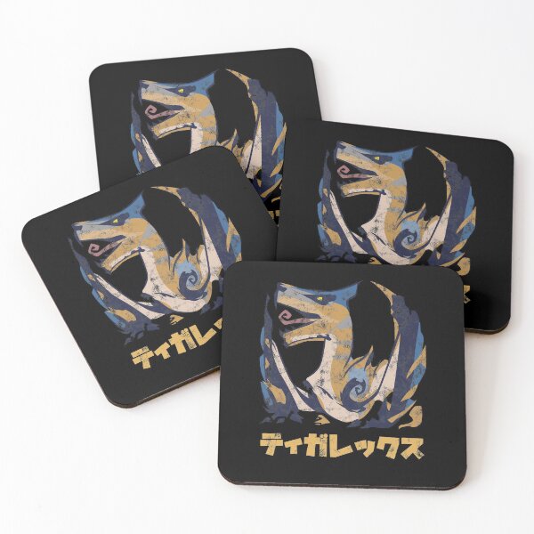 Item preview, Poster Monster Hunter Rise Tigrex character game designed and sold by Cardoso1621.