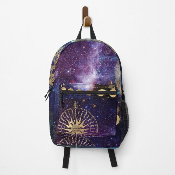 Item preview, Galaxy with gold astronomy image overlays designed and sold by maeflowerr2.