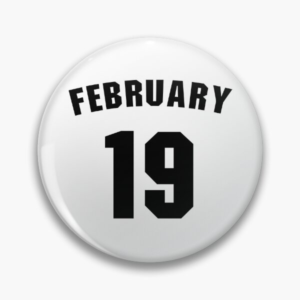 Item preview, Date of birth  19 February birthday gift sport design designed and sold by Panya-Design.