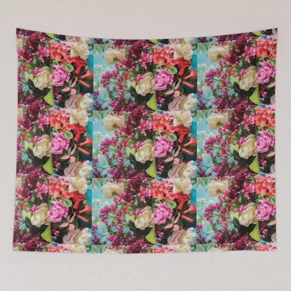 Item preview, Colorful Spring Flower Bouquet  designed and sold by newburyboutique.