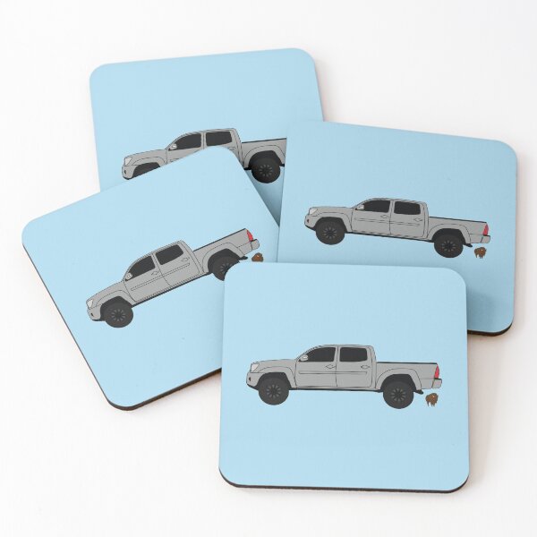 Item preview, Light Grey Toyota Tacoma   designed and sold by HotTeesApparel.