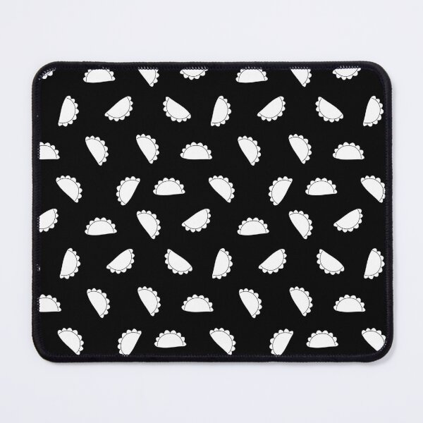 Item preview, Cornish Pasty Retro Pattern Black White British Food designed and sold by cashewdays.