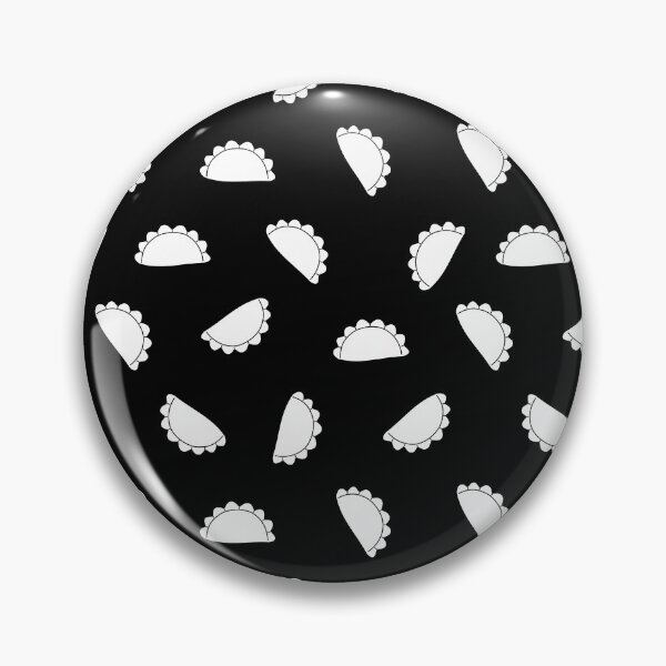 Item preview, Cornish Pasty Retro Pattern Black White British Food designed and sold by cashewdays.