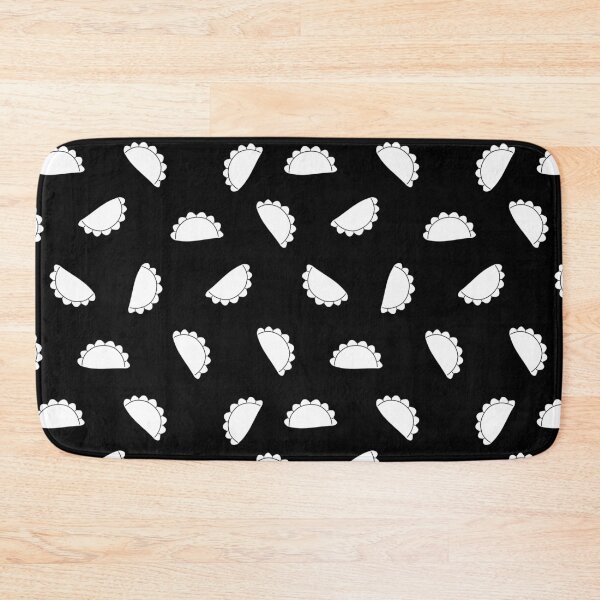 Item preview, Cornish Pasty Retro Pattern Black White British Food designed and sold by cashewdays.