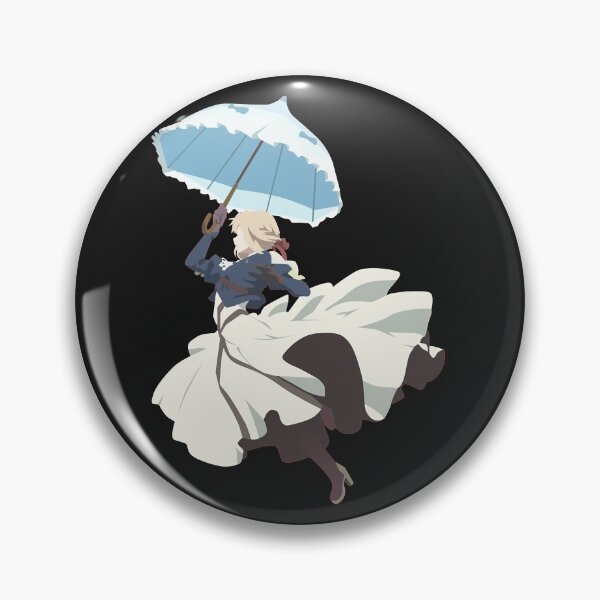 Item preview, Violet Evergarden - Parasol - Minimalist Art, Parasol by Violet Evergarden - Minimalist Art designed and sold by ltenberg1.