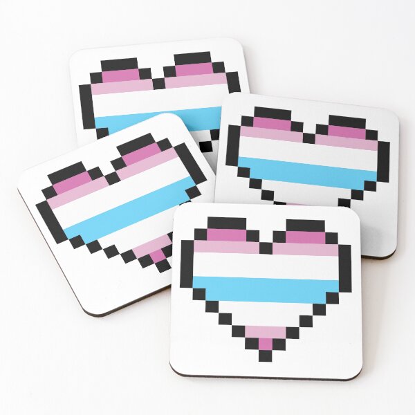 Item preview, Femboy Pride Heart #2 designed and sold by NovotnyDesigns.