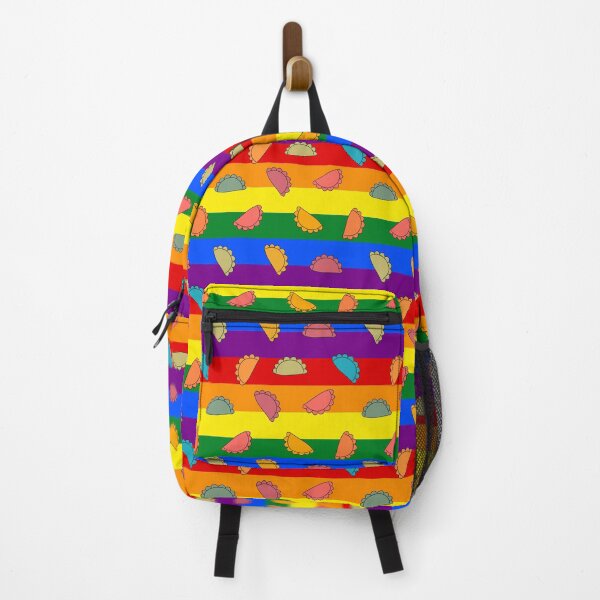 Item preview, Cornish Pasty Pattern Rainbow LGBT+ Pride Flag Stripes designed and sold by cashewdays.