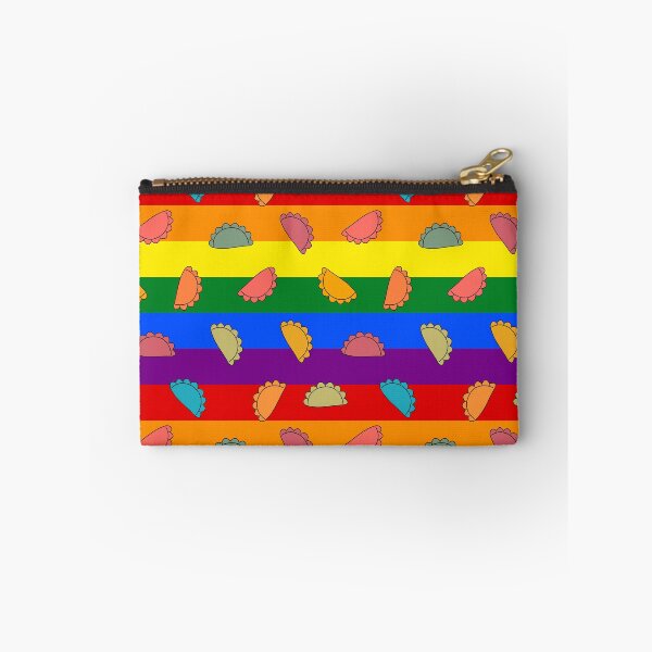 Item preview, Cornish Pasty Pattern Rainbow LGBT+ Pride Flag Stripes designed and sold by cashewdays.