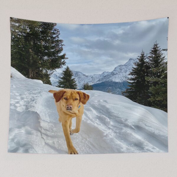 Item preview, dog walk in the snow designed and sold by marwan elsaeed.