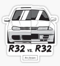 R32 vs. R32 Sticker