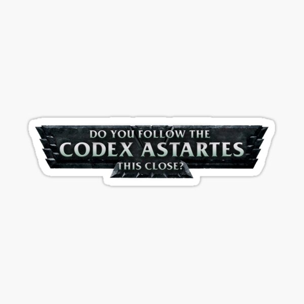 Item preview, Do You Follow the Codex Astartes This Close?  designed and sold by moonshinetoys.