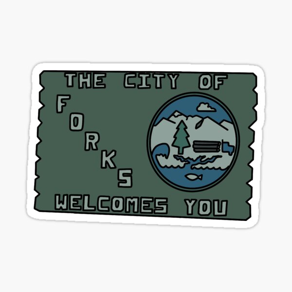 Item preview, Twilight Sign Forks Welcomes You designed and sold by vicky-riordan.
