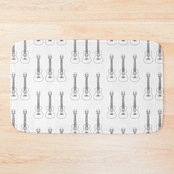 Item preview, Three Ukulele Outlines Light Theme designed and sold by nightsworthy.