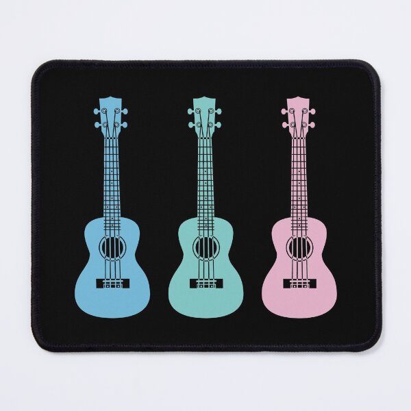 Item preview, Three Ukuleles Pastel Colors designed and sold by nightsworthy.
