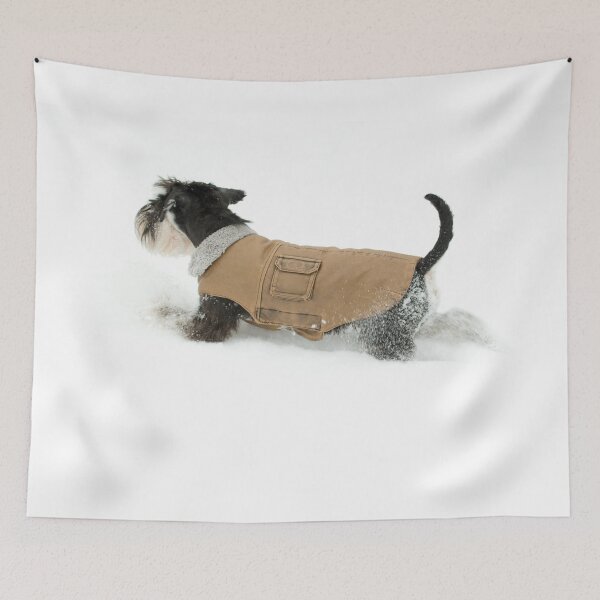 Item preview, dog walk in the snow designed and sold by marwan elsaeed.