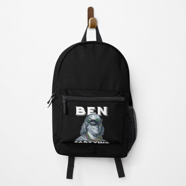 Item preview, Ben Partying Mardi Gras 2022 Benjamin Franklin designed and sold by Dressed For Duty.