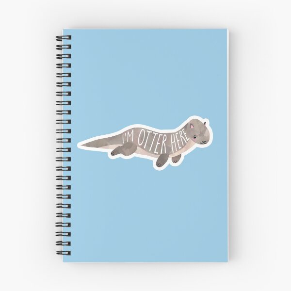 Item preview, I'm OTTER here - cute otter pun designed and sold by hitechmom.
