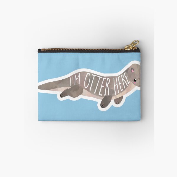 Item preview, I'm OTTER here - cute otter pun designed and sold by hitechmom.