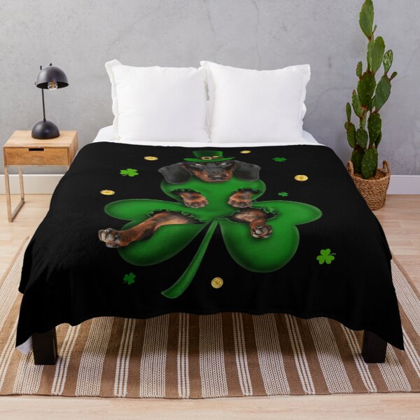 Item preview, Best Dachshund In Shamrock St Patricks Day Irish Lucky Wiener Dog Lover designed and sold by tuanitus.