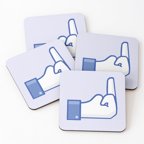 Item preview, Fuck off facebook emoji designed and sold by DeepakLee.