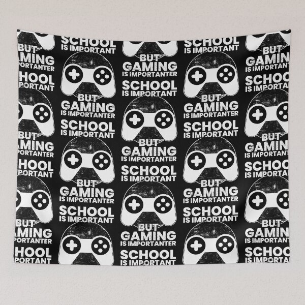 Item preview, School Is Important But Gaming Is Importanter designed and sold by FNStuff.