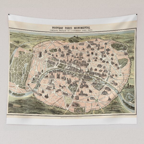 Item preview, Nouveau Paris monumental - 1878 designed and sold by paulrommer.