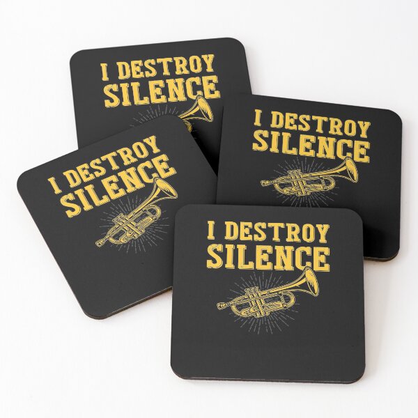Item preview, I Destroy Silence Shirt, Saxophone Shirt, Saxophone Gift, Saxophone Band Shirt, Marching Band Shirt, Trombone Gift, Saxophone Player Shirt designed and sold by aymob.
