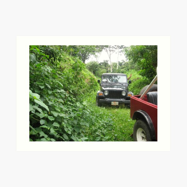Jeep Journey Art Print