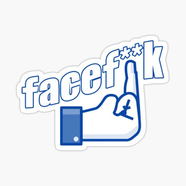 Facef✳✳k Sticker