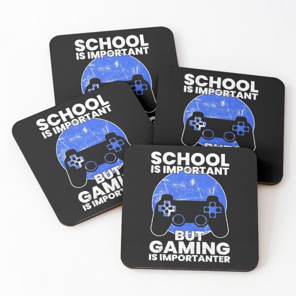 Item preview, School Is Important But Gaming Is Importanter designed and sold by FNStuff.