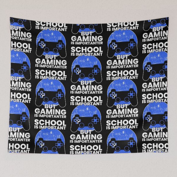 Item preview, School Is Important But Gaming Is Importanter designed and sold by FNStuff.