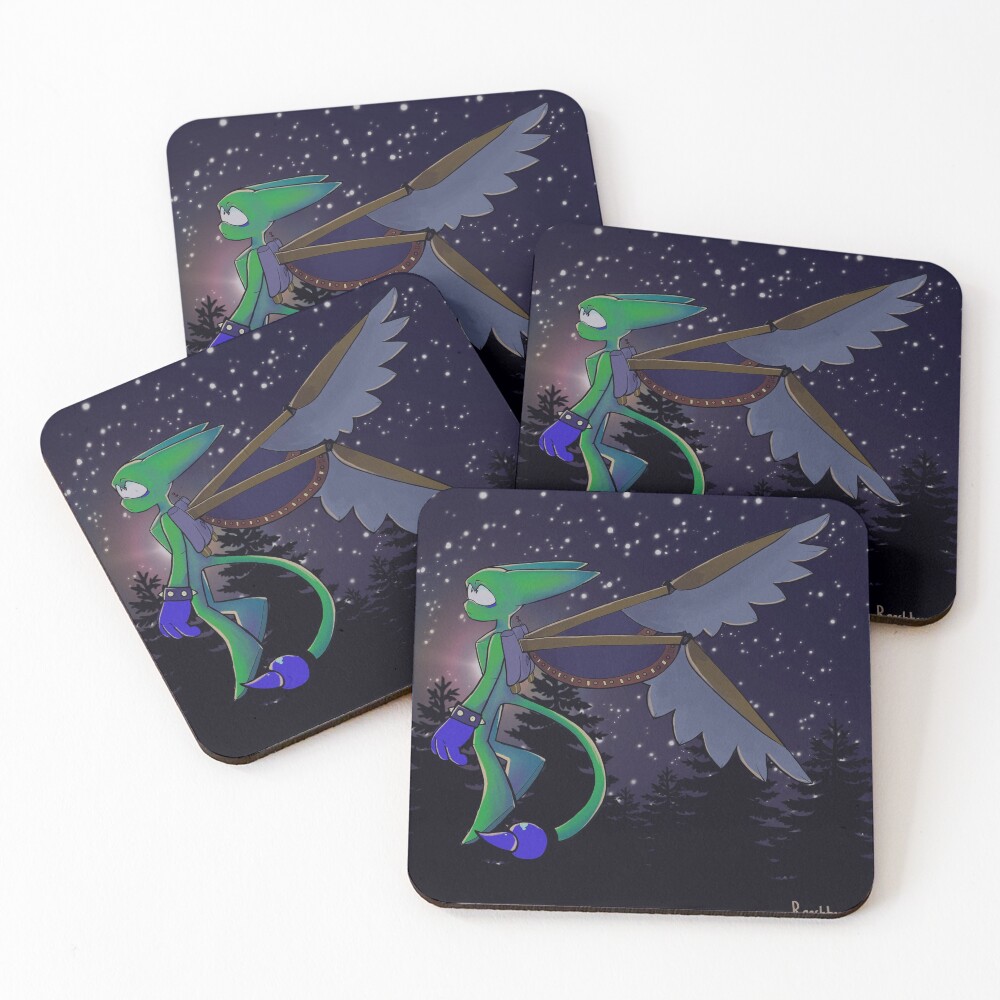 Item preview, Coasters (Set of 4) designed and sold by roachypixel.