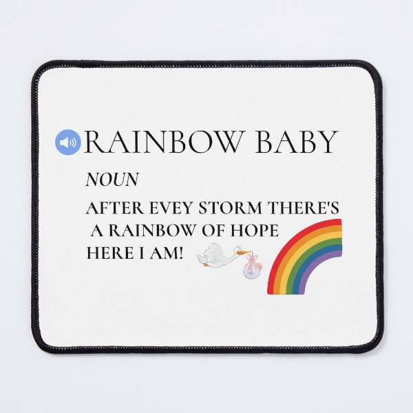 Item preview, RAINBOW BABY designed and sold by RetroPlaceee.