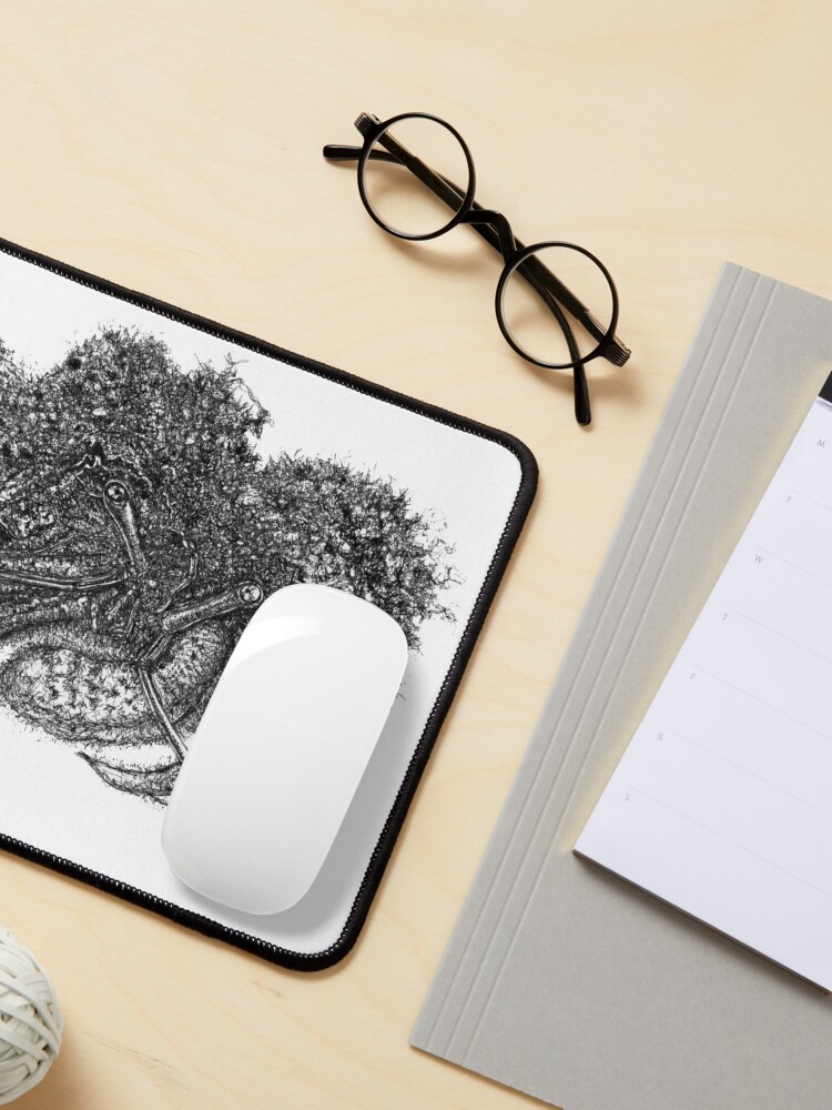 Alternate view of Herman the Hermit Crab Mouse Pad