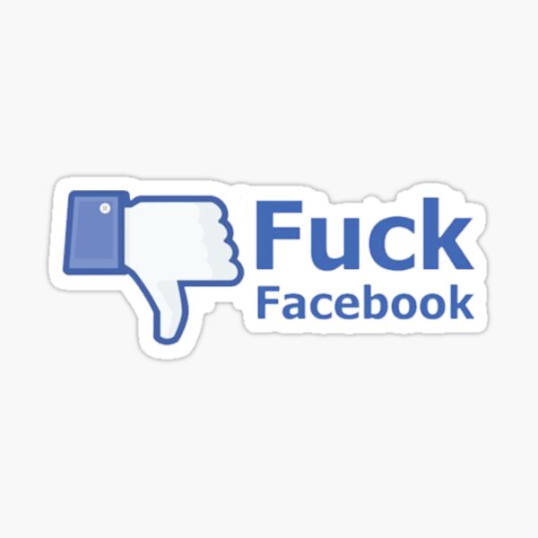 Facebook Dislike Nope Sticker