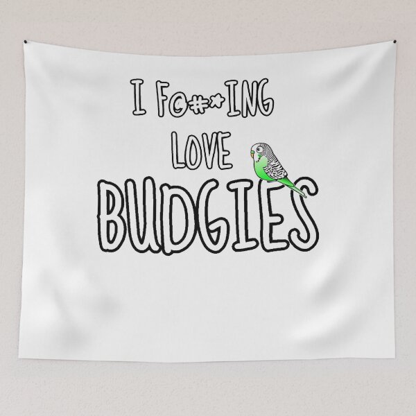 Item preview, Budgies Funny Swear-Version designed and sold by JohnnyFrancis3.