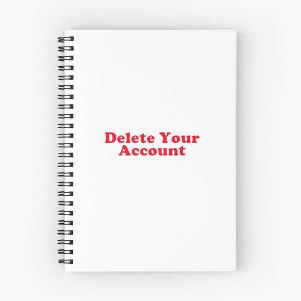 Item preview, Delete Your Account designed and sold by DeepakLee.