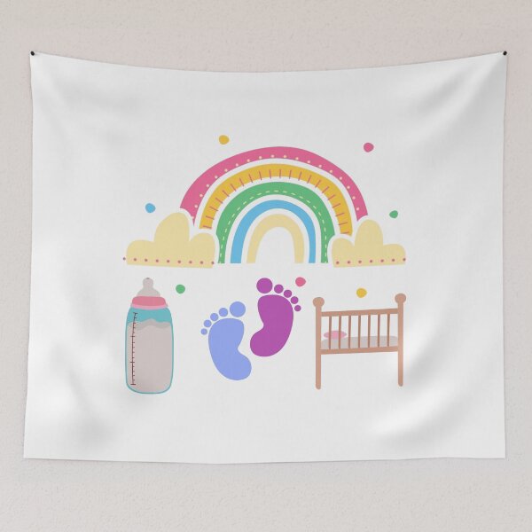 Item preview,  RAINBOW BABY designed and sold by RetroPlaceee.