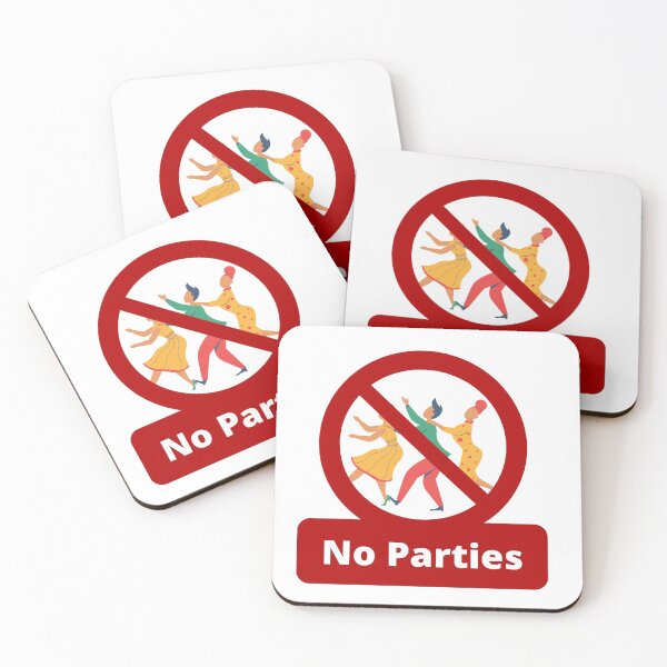 Item preview, No Parties! designed and sold by Pelof.