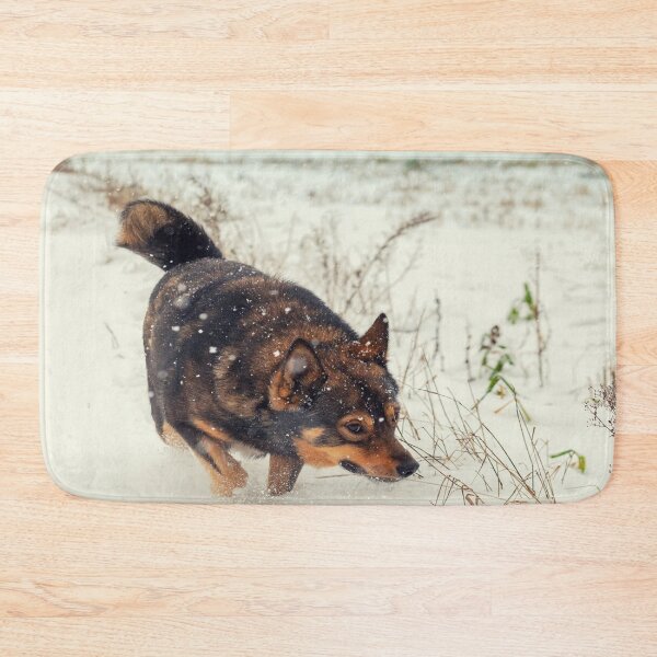Item preview, dog walk in the snow designed and sold by marwan elsaeed.